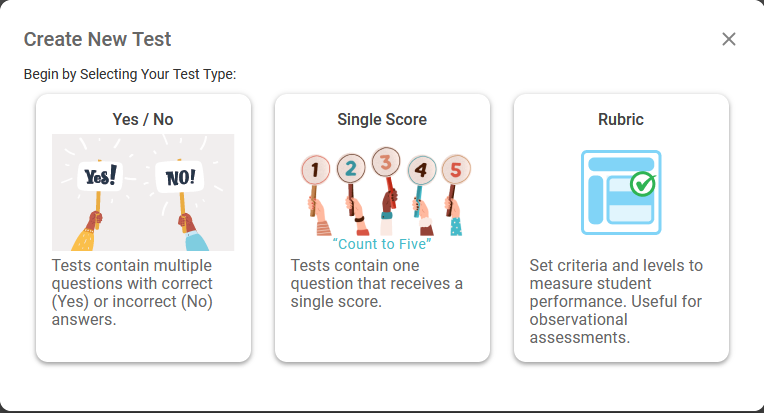 Creating Tests – ESGI Support