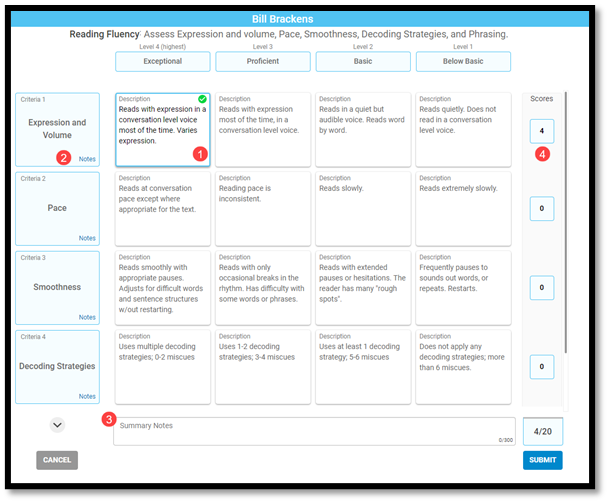 Creating Tests – ESGI Support